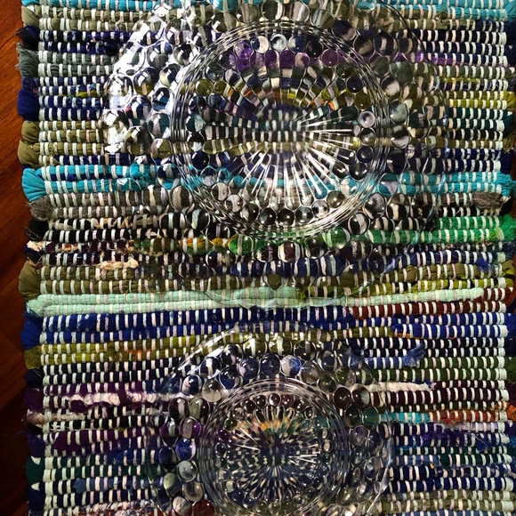 Set of Vintage Bubble Dishes (8 total) - Picture 2 of 5